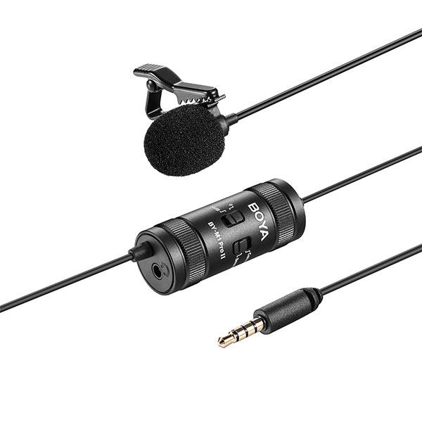 BOYA BY-M1 Pro II Universal Lavalier Microphone