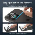 ESR iPhone 16 Pro / 16 Pro Max Clear Camera Lens Protector - Image 4