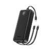 Foneng PX107 20000mAh 22.5W Power Bank with Built-In 3 Cables