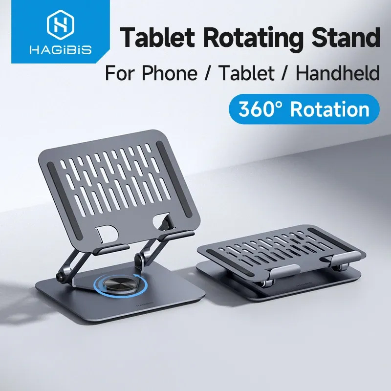 Hagibis Adjustable Foldable 360 Rotation Tablet Stand (iPS03