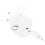 Hoco CS53A 25W Wall Charger with 1m Type-C to Lightning charging cable