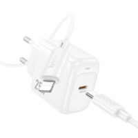 Hoco CS53A 25W Wall Charger with 1m Type-C to Lightning charging cable