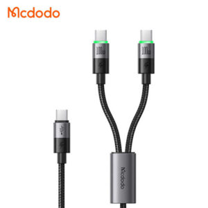 Mcdodo CA-674 2 in 1 Dual USB C 100W 5A Charging 1.5m