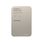 Momax Q.Mag X1 Gen 2 5000mAh 15W Magnetic Wireless Power Bank