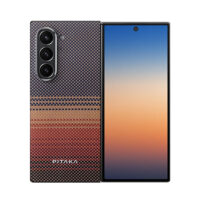 PITAKA Galaxy Z Fold 6 MagEZ Case 5 Tactile Woven Case -Sunset 1500D