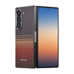 PITAKA Galaxy Z Fold 6 MagEZ Case 5 Tactile Woven Case -Sunset 1500D