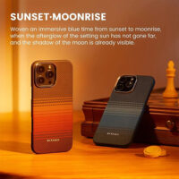 PITAKA iPhone 16 Pro 16 Pro Max Moonrise Tactile Woven Case 4