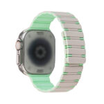 Two Colour Silicone Magnetic Strap for 42/44/45/49mm Watch