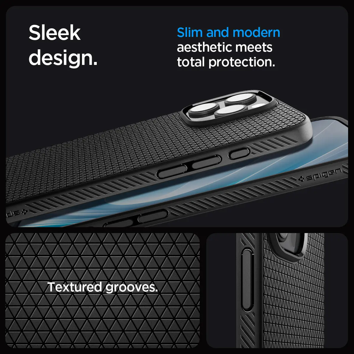 Spigen iPhone 16 Pro 16 Pro Max Liquid Air Military Grade Protection Case 2