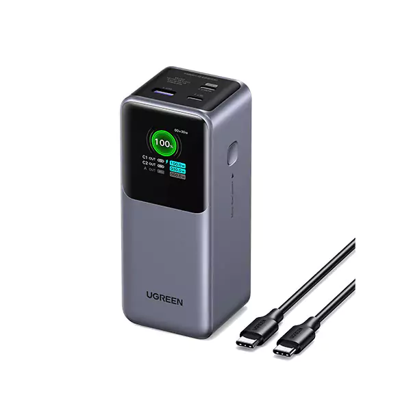 UGREEN Nexode Power Bank 20000mAh 130W with Smart Digital Display PB721