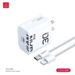 XUNDD 30W GaN Pro Charger with USB-C to Lightning cable