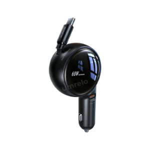 XUNDD XDCH-094 30W PD Fast Car Charger with Retractable Cable