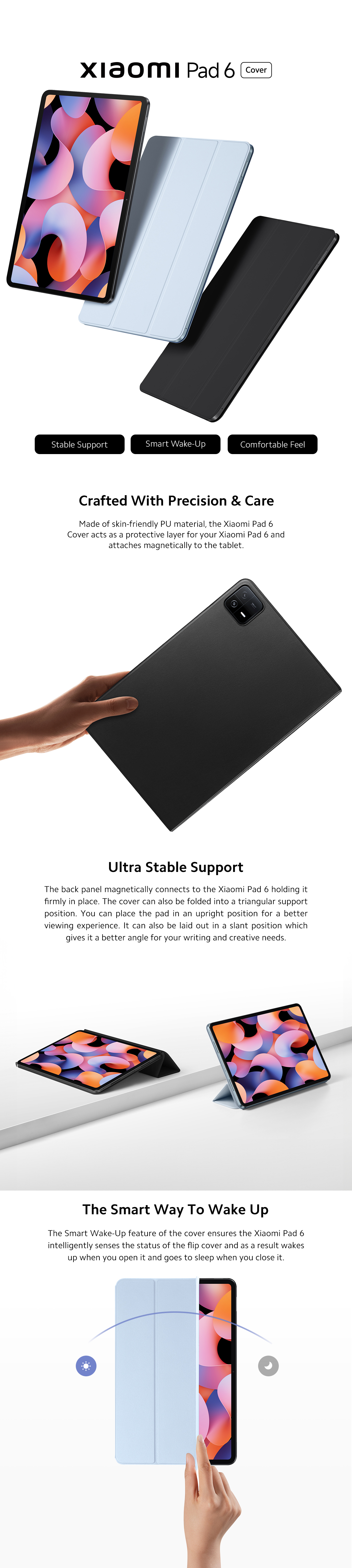 Xiaomi Pad 6 / 6 Pro Series Magnetic Double-Sided Protection Case