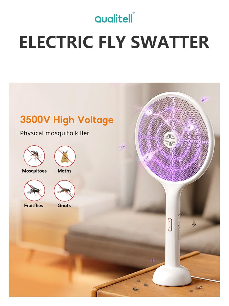 Xiaomi Qualitell E2 2 in 1 Electric Fly Trap and Mosquito Swatter Bat 15