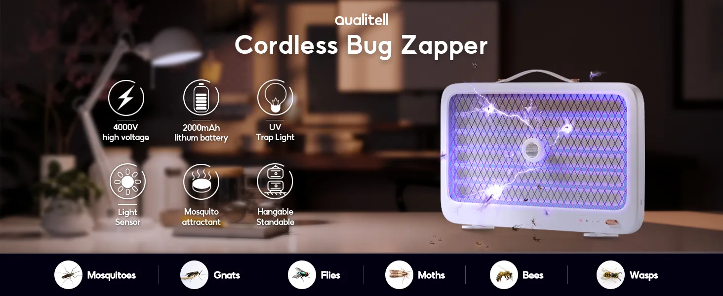 Xiaomi Qualitell K5 Powerful Rechargeable Mosquitto Killer Hut Upgraded Version 8