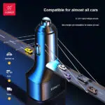 Xundd 45W 1 USB-C + 2 USB Smart Car Fast Charger