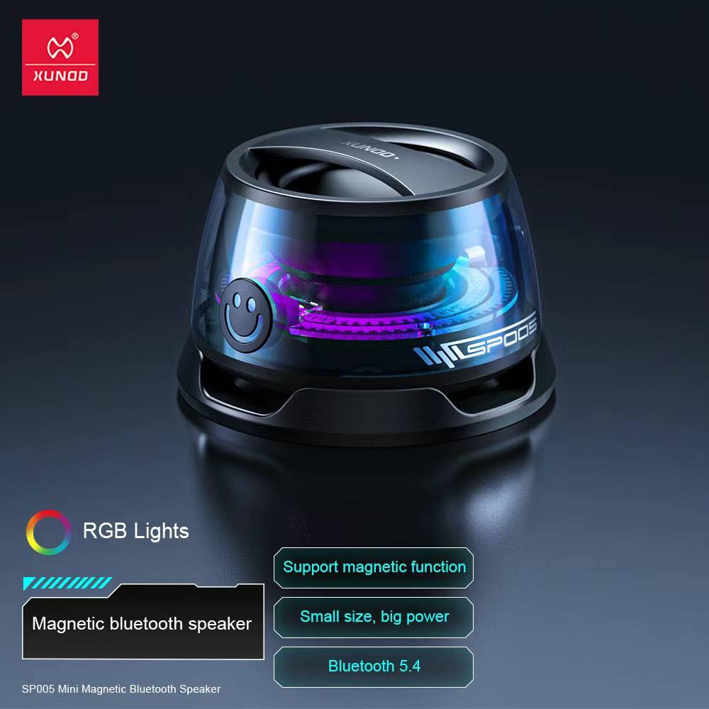 Xundd SP005 Magnetic Ultra Portable LED Speaker 9