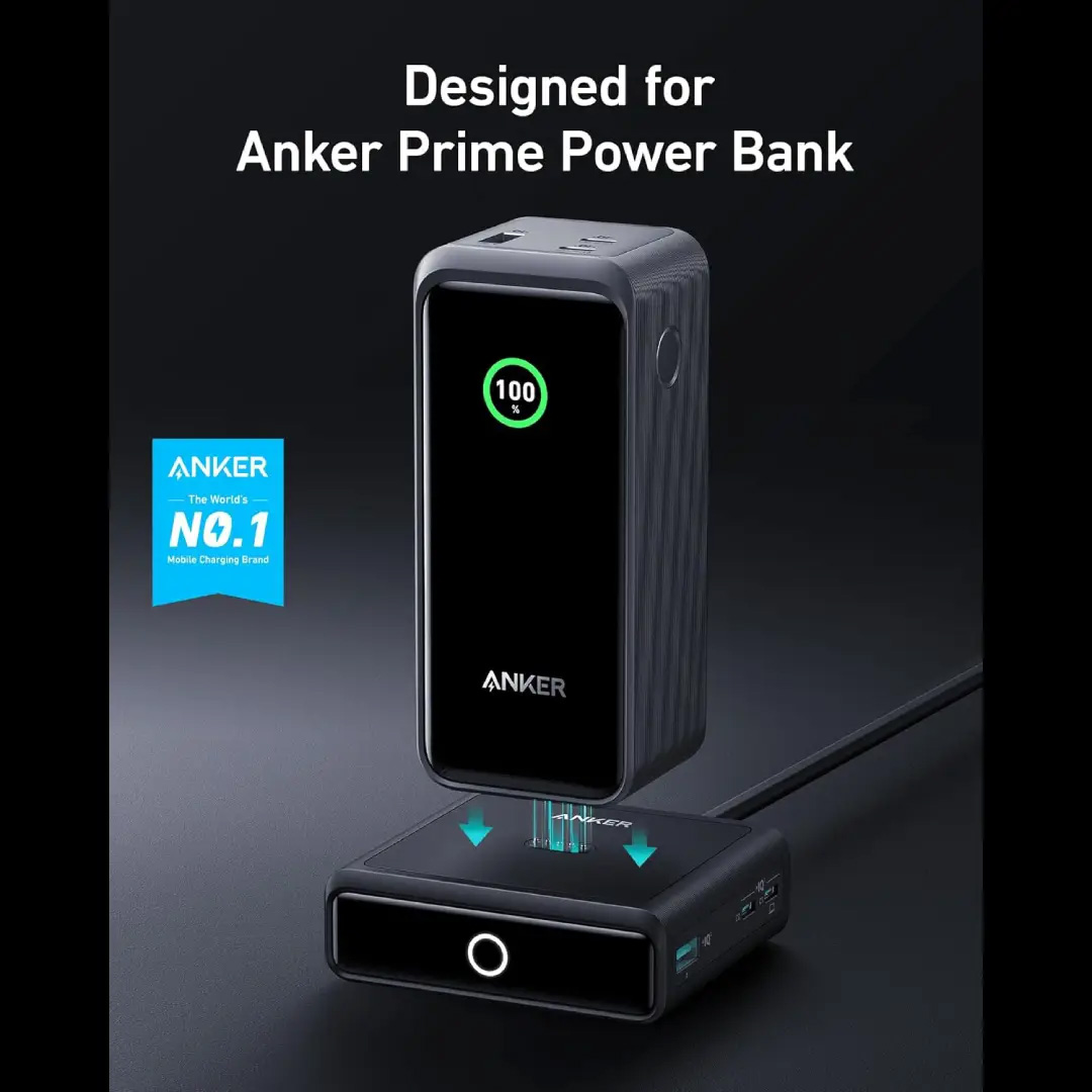 Anker GanPrime 100W Power Bank Charging Base Ultra Fast Charging (A1902)