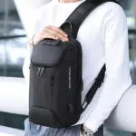 Bange BG-7082 Anti-theft TSA Lock Crossbody Bag