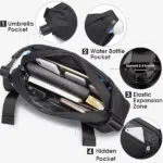 Bange BG-7311 Men Epithelium Coating Waterproof Crossbody Chest Bag - Image 2