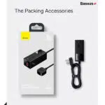 Baseus 30W PowerCombo Digital PowerStrip 3AC+2U+1C With 1.5m Power Cord (CN Plug) - Image 3