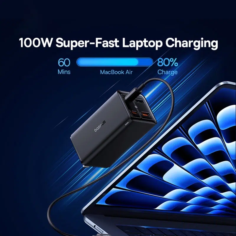 Baseus GaN6 Pro Fast Charger 2C+2U 100W