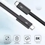 COTECi PD 100W 8K/60Hz Thunderbolt 4 Cable (87315) - Image 2