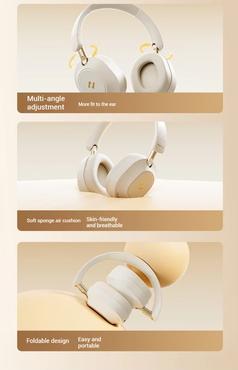 Havit H668BT ANC Bluetooth Headphone 10