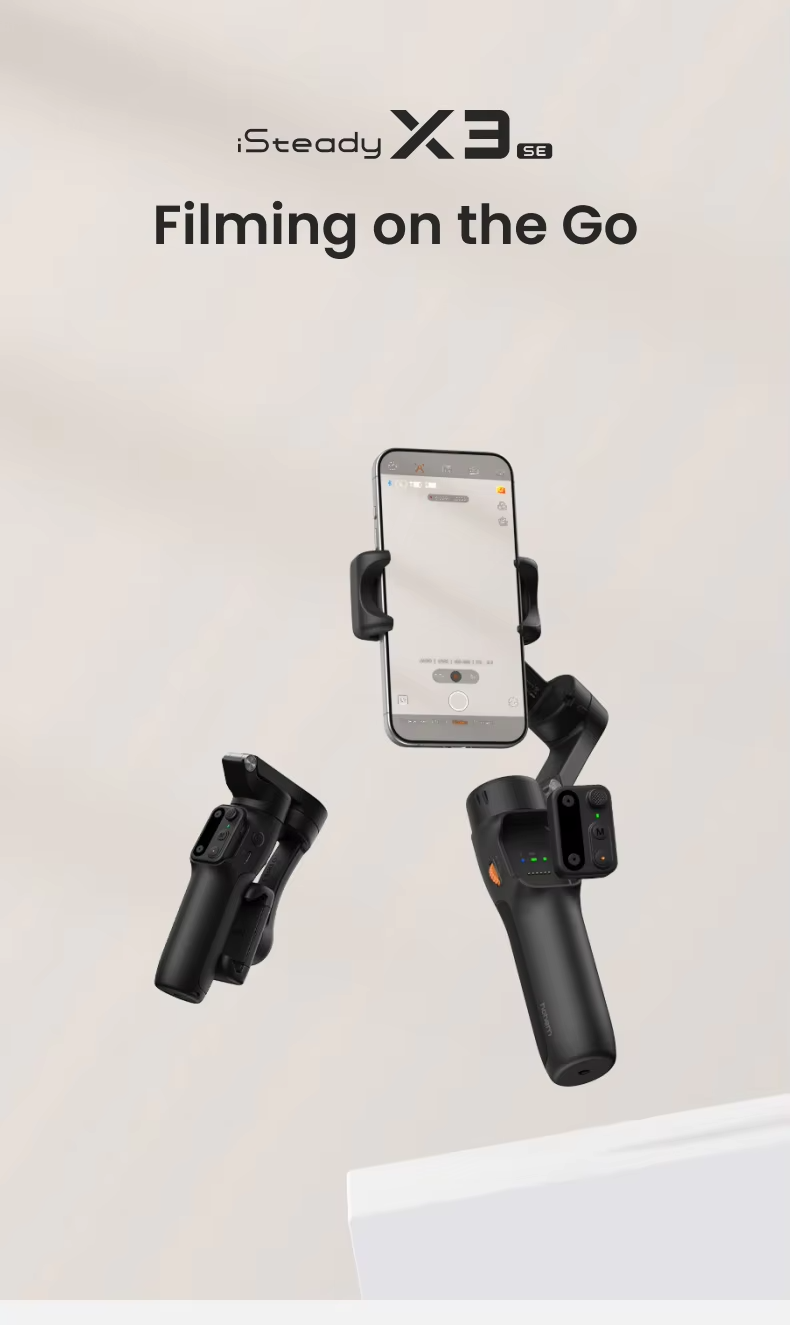 Hohem iSteady X3 SE 3 AXIS Gimbal With Detachable Remote Control 5