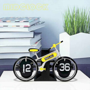 MidClock HY-F117 Unique Bicycle-Inspired Flip Clock