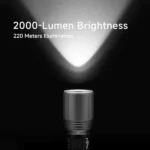 NexTool T10 2000Lumens 7 Modes High Power LED Flashlight - Image 2