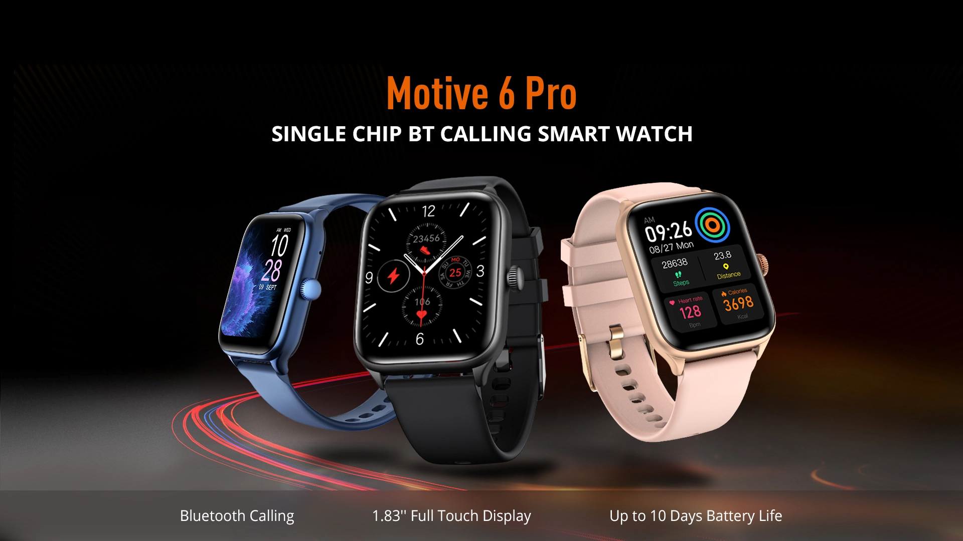 Riversong Motive 6 Pro Calling Smart Watch 3