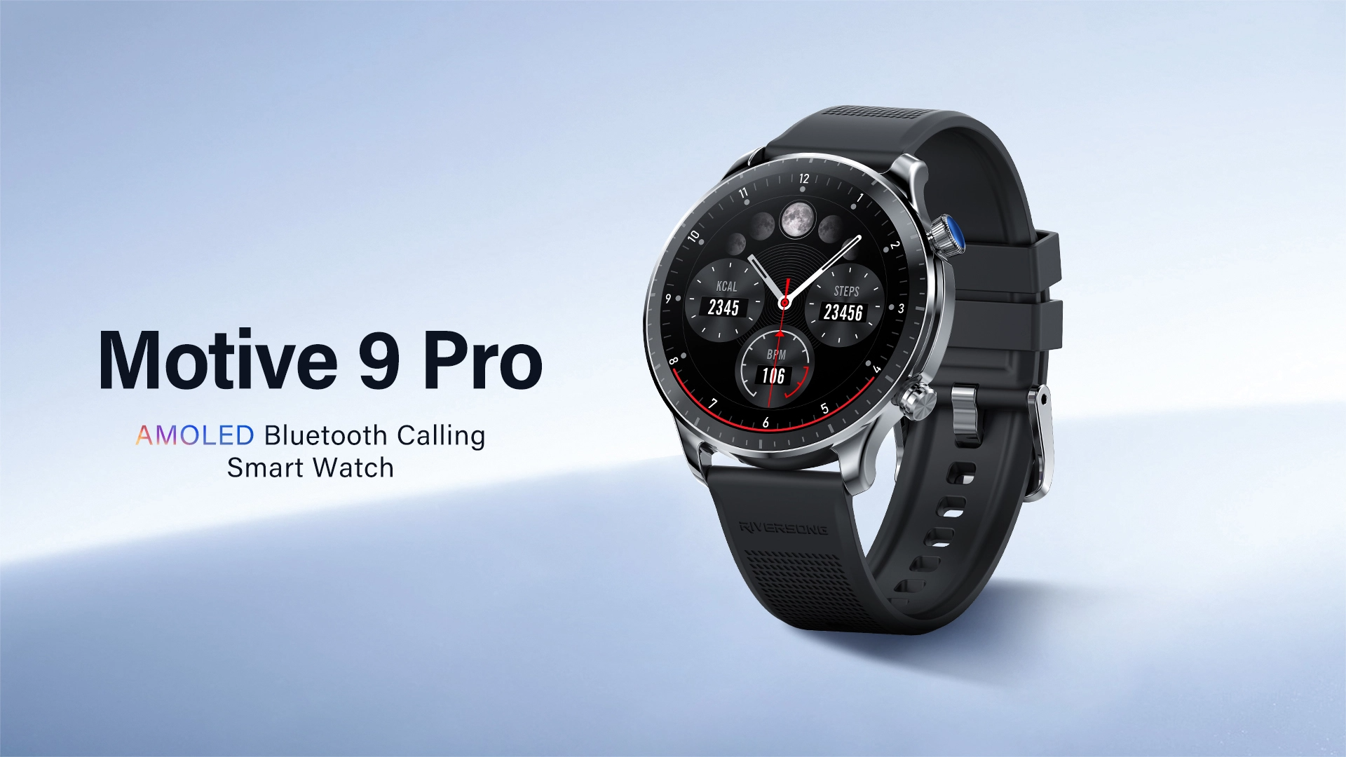 Riversong Motive 9 Pro AMOLED Calling Smart Watch 3