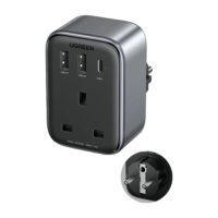 UGREEN CD314 (15290) 4-in-1 Travel Adapter