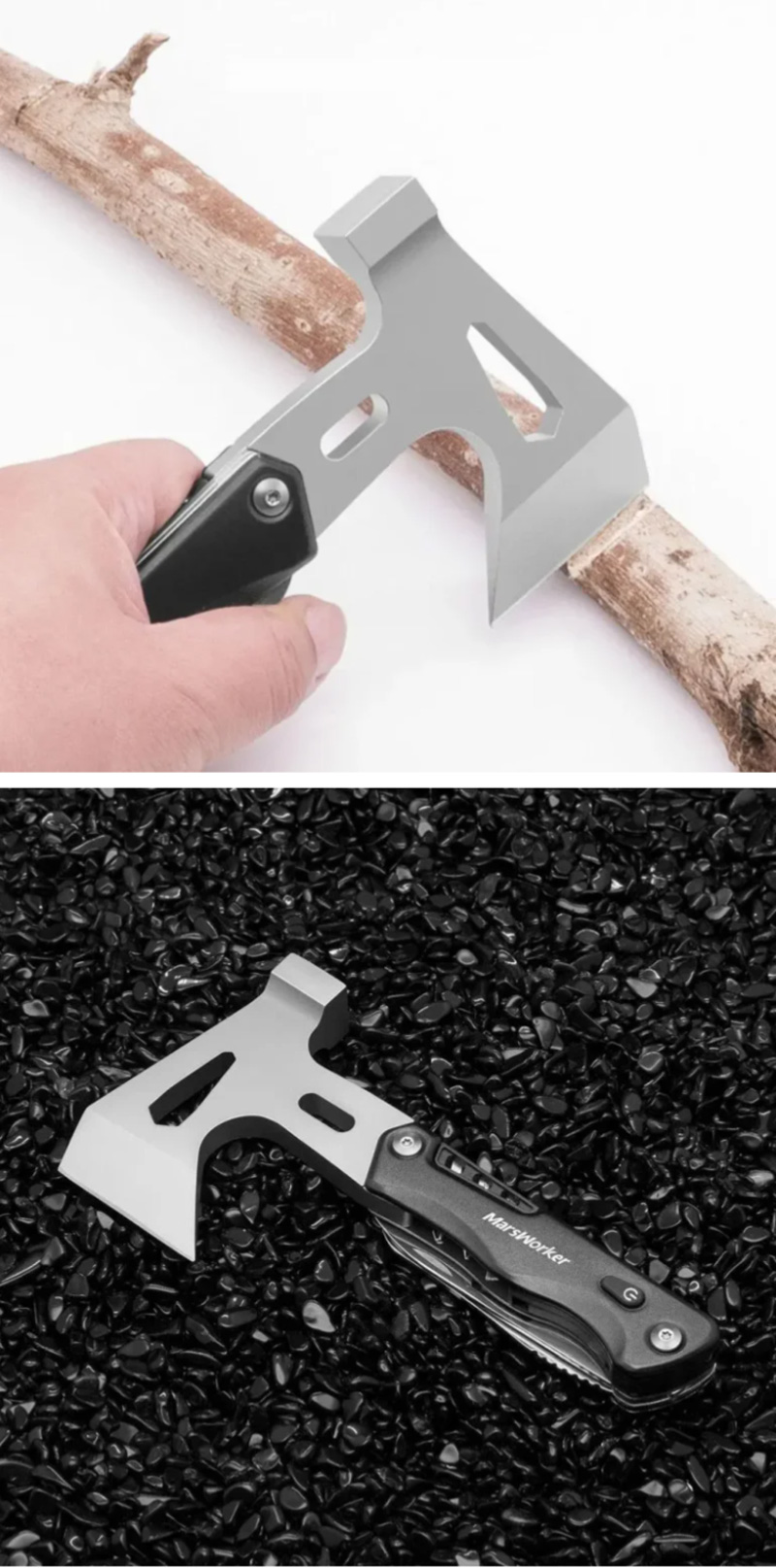 Xiaomi Youpin MarsWorker Multifunctional Axe Hammer Folding Combination Tools