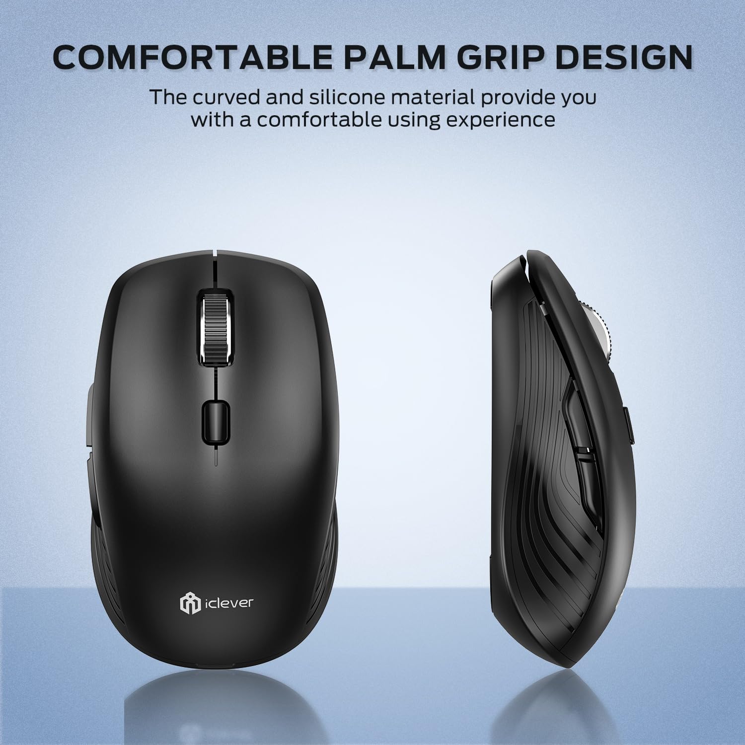 iClever MD179 Dual Mode Bluetooth Mouse 3