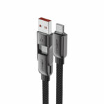 ACEFAST C13-04 60W USB-A USB-C to USB-C Charging Data Cable