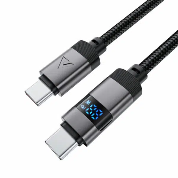 ACEFAST C15-03 USB-C to USB-C 60W Digital Display Charging Cable - Image 3