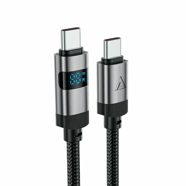 ACEFAST C15-03 USB-C to USB-C 60W Digital Display Charging Cable