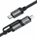 ACEFAST C20-01 USB-C to Lightning / USB-C Charging Data Cable - Image 3