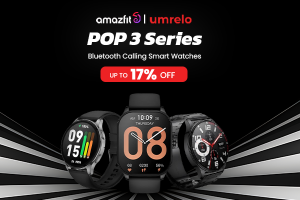 Amazfit Pop 3 Series Short Banner