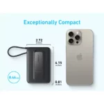 Anker Zolo 10000mAh 30W Magnetic Power Bank with USB C Cable (A1685)