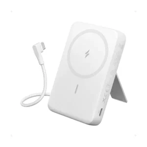Anker Zolo 10000mAh 30W Magnetic Power Bank with USB C Cable (A1685) White