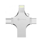 COTECi 4-in-1 Zinc Alloy iUSB USB Flash Drive