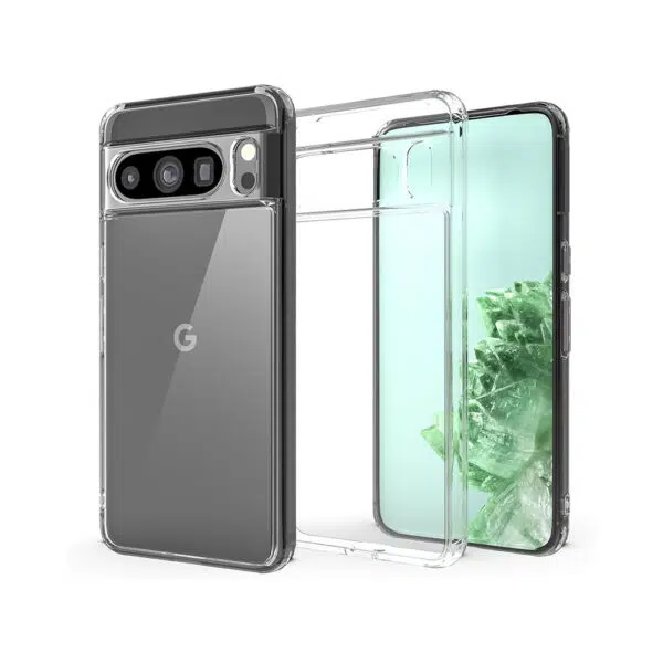 Crystal Hard Clear Case For Google Pixel 8 / 8 Pro - Image 1