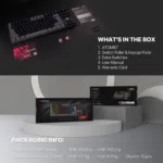 Fantech MK876V2 ATOM87 RGB Mechanical Gaming Keyboard SUMI EDITION - Image 6