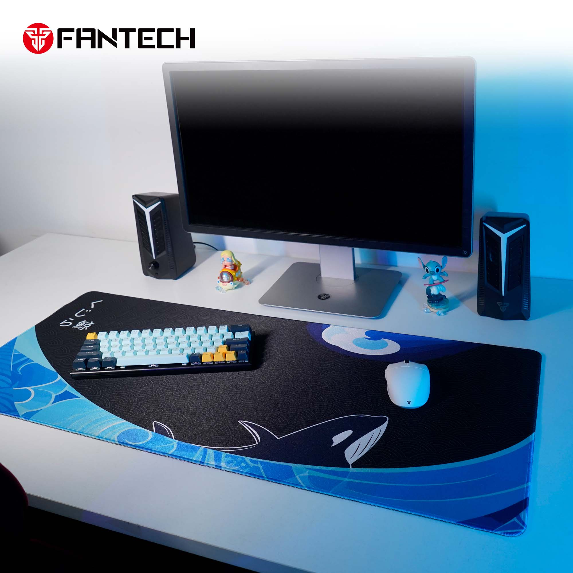 Fantech MP905 KUJIRA UMI Mousemat Computer Desk Mousepad 6