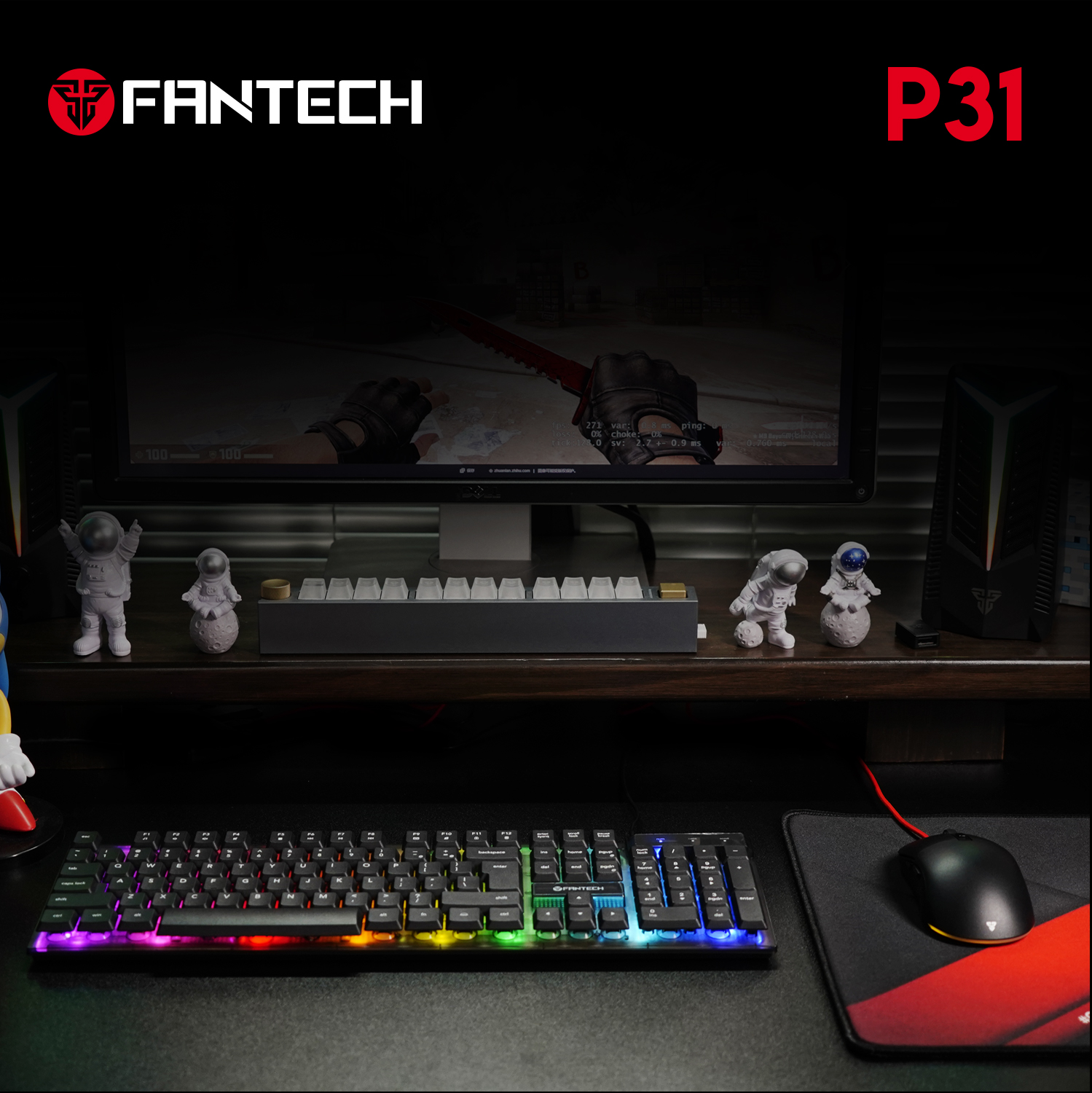 Fantech P31 HERO 3 in 1 Gaming Combo 6