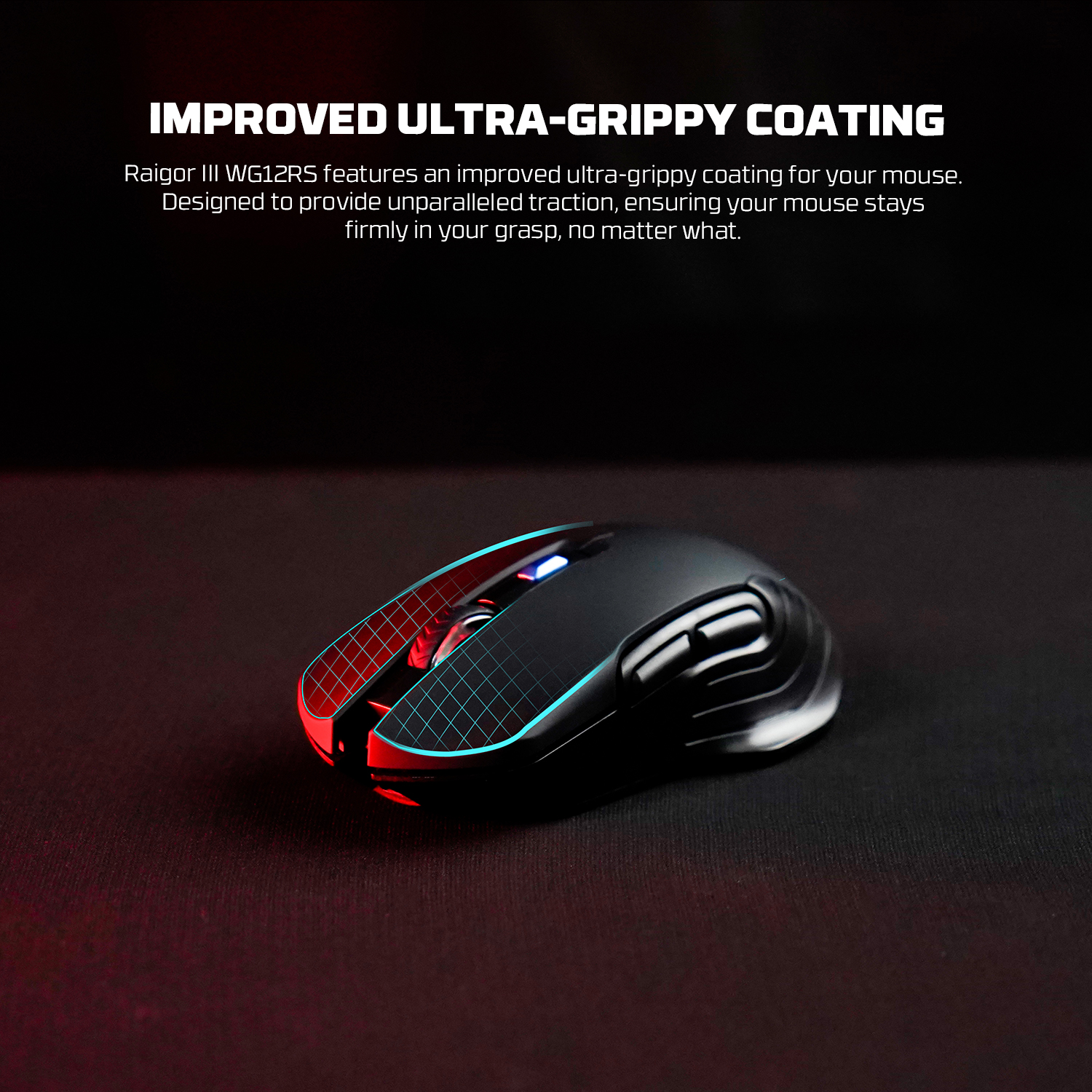 Fantech WG12RS RAIGOR III Wireless Gaming Mouse 9