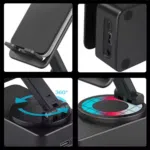 KISONLI M-1 Portable Bluetooth Speaker With Mobile Stand - Image 5
